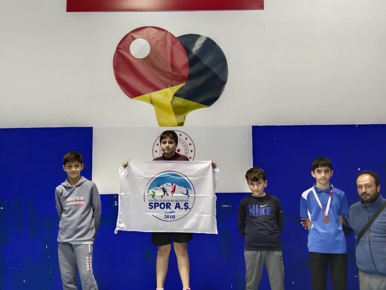 Spor A.Ş sporcularından 3 madalya birden