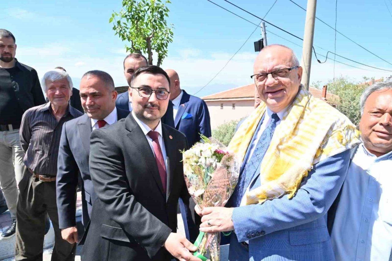 Başkan Ergün’e coşkulu karşılama