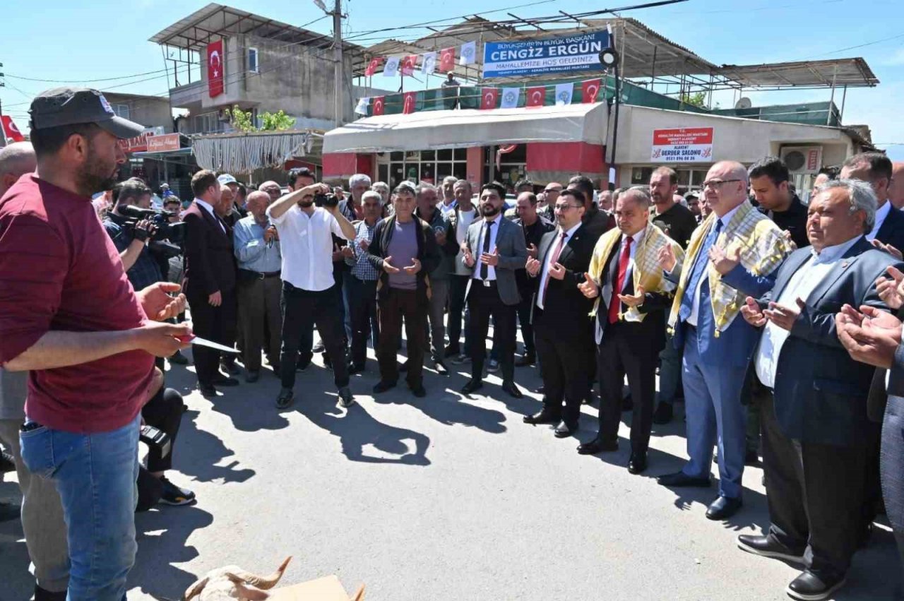 Başkan Ergün’e coşkulu karşılama