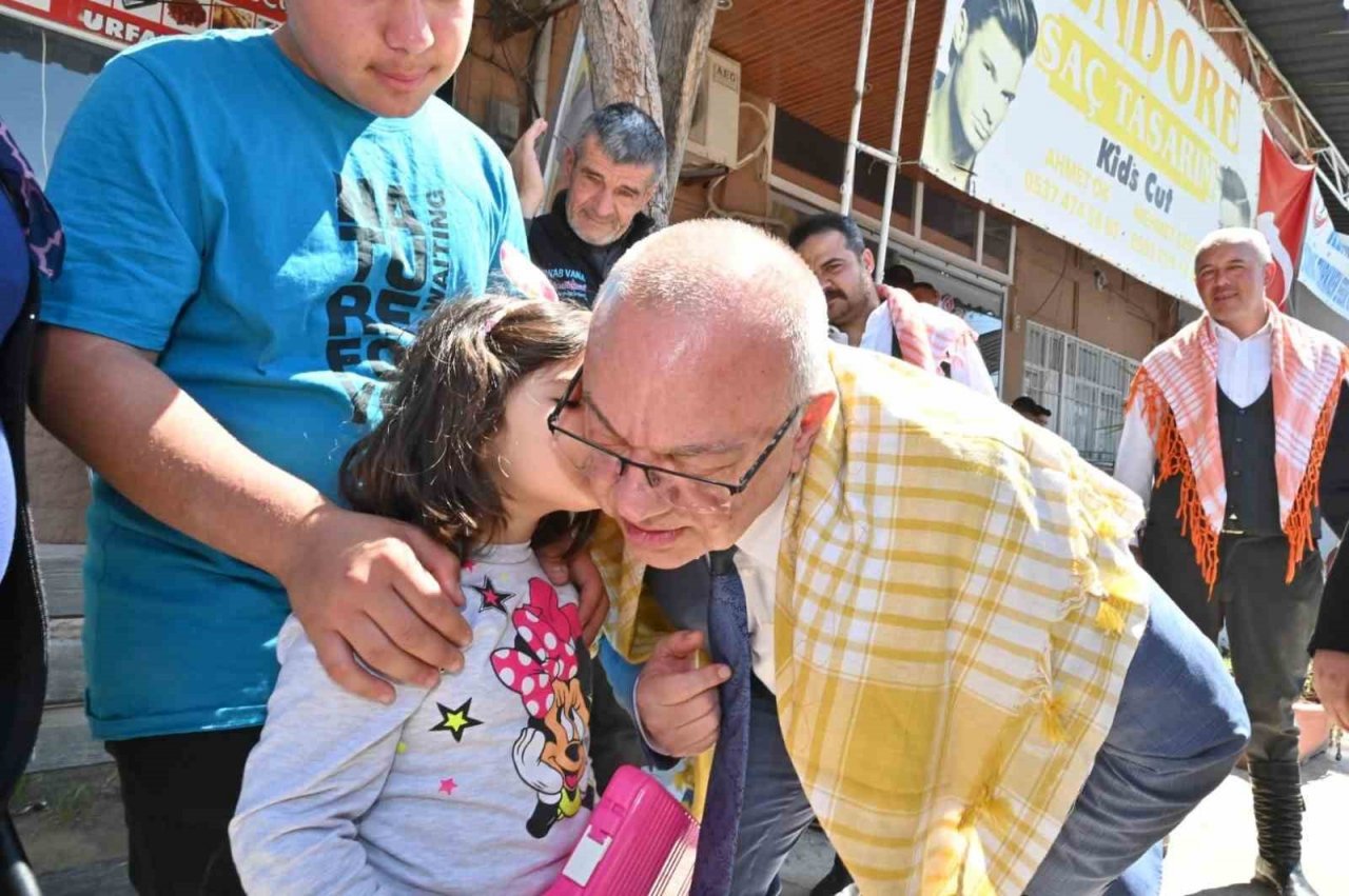 Başkan Ergün’e coşkulu karşılama