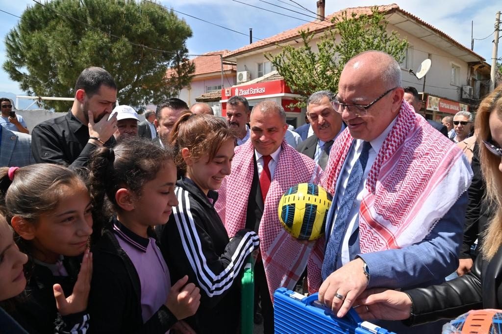Başkan Ergün’e coşkulu karşılama