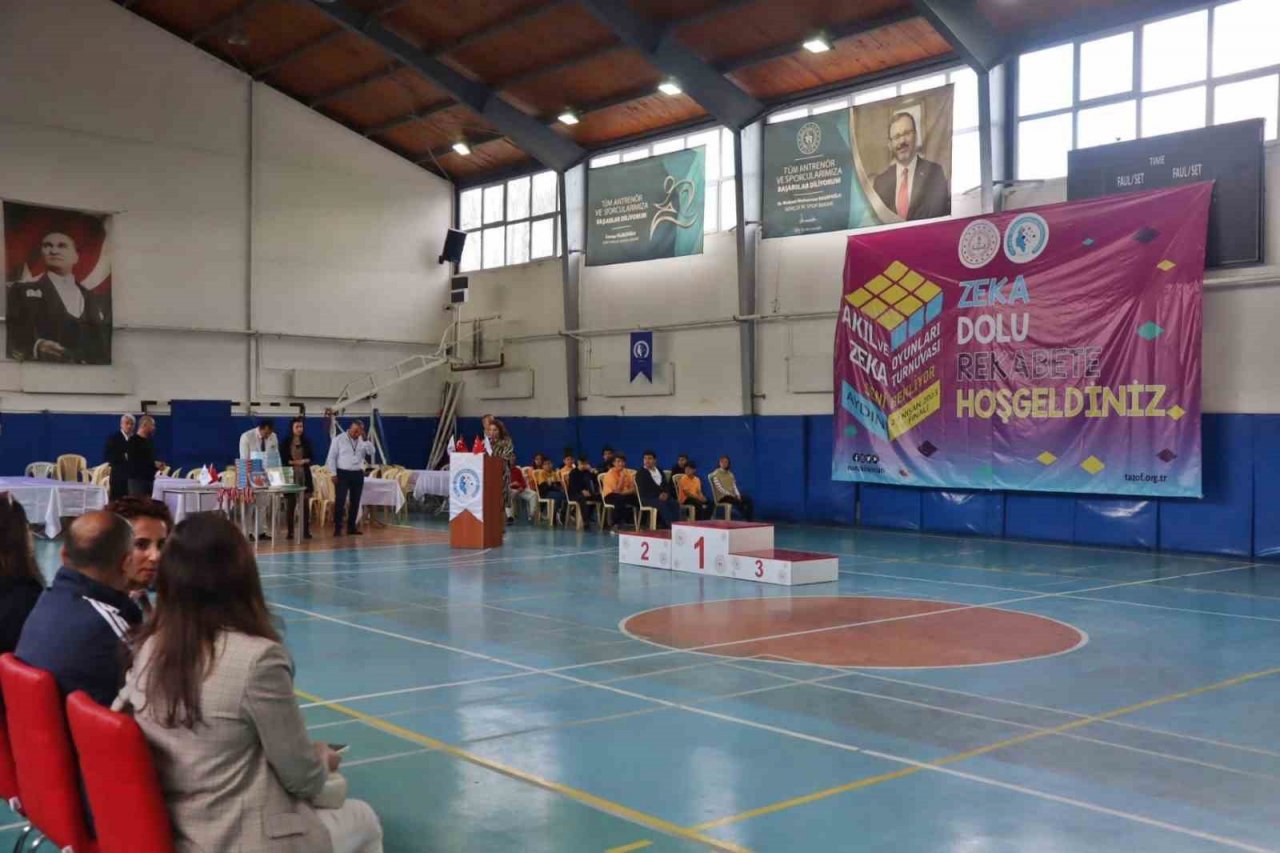 Aydın Akıl ve Zeka Oyunları Turnuvası il finali gerçekleştirildi