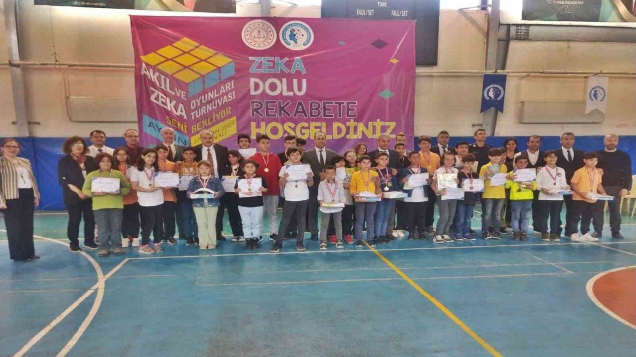 Aydın Akıl ve Zeka Oyunları Turnuvası il finali gerçekleştirildi