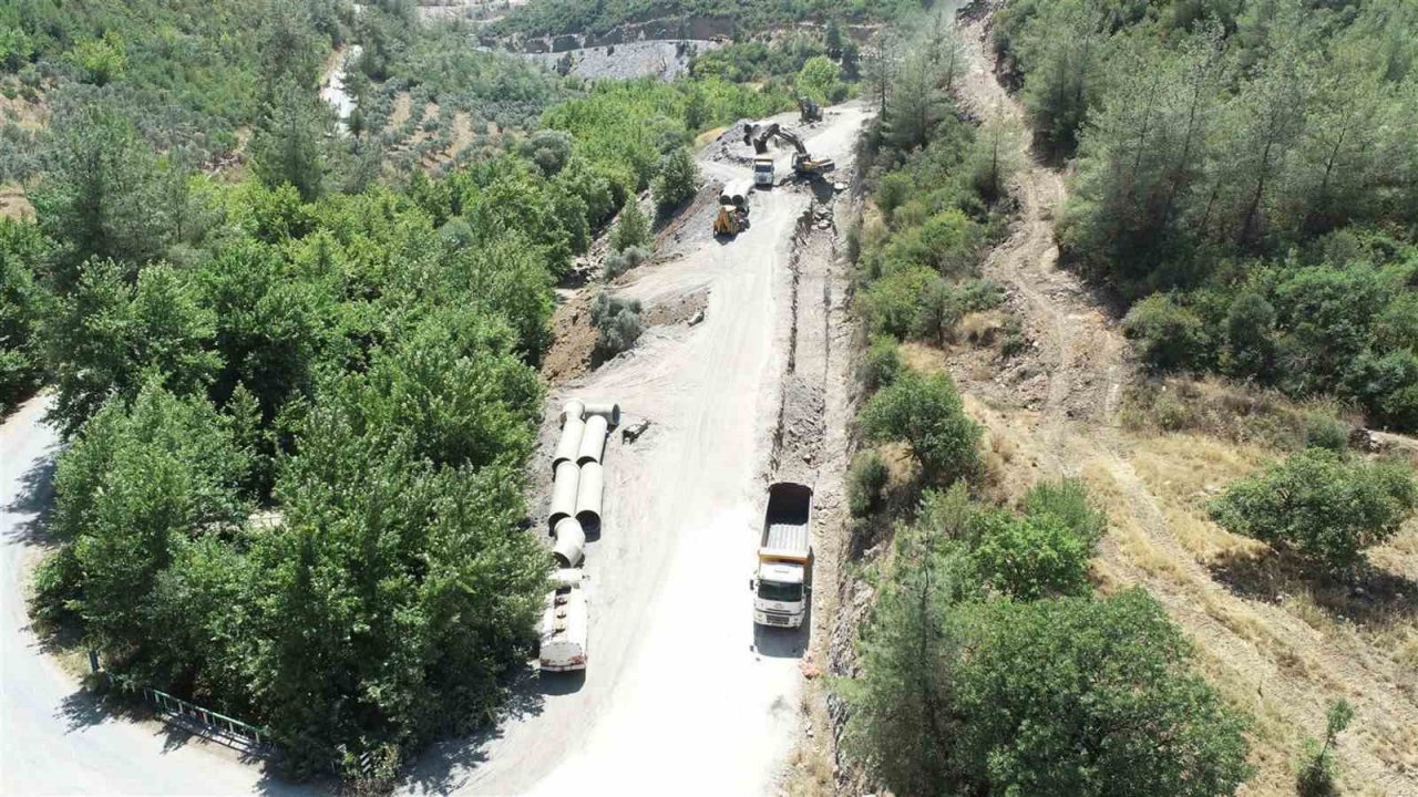 Girme Sulama inşaatının yüzde 65’i tamamlandı