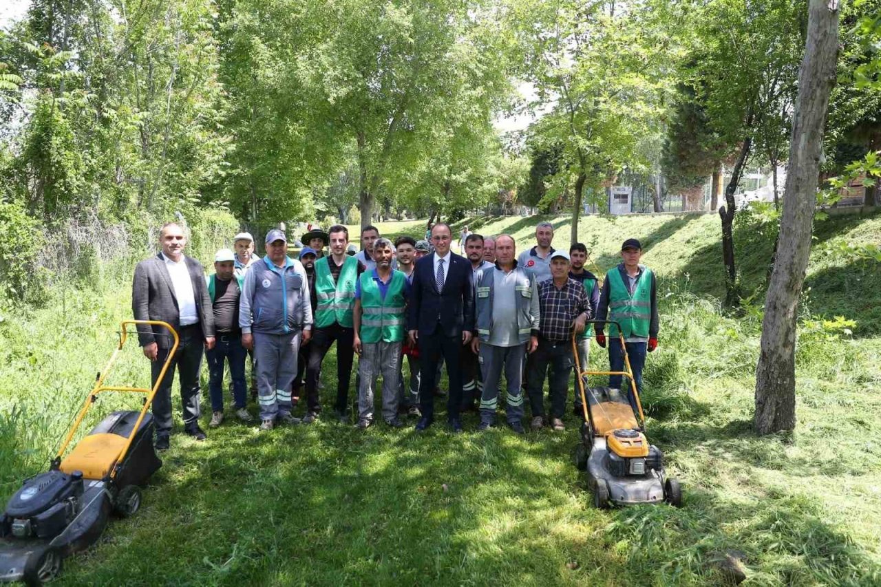 Pamukkale Belediyesi ilçenin güzelliğine güzellik katıyor