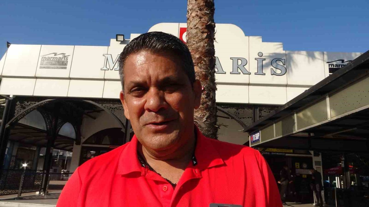 Dev yolcu gemisi bin 300 İsrailli yolcusu ile Marmaris’e geldi