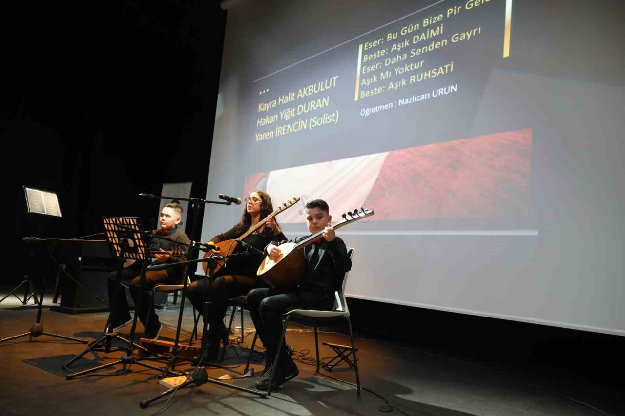 İsmail Baha Sürelsan Konservatuvarı öğrencilerinden konser