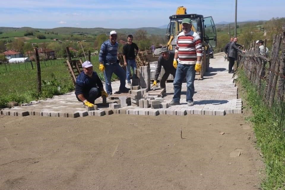 Asarcık’ta yollar yenileniyor