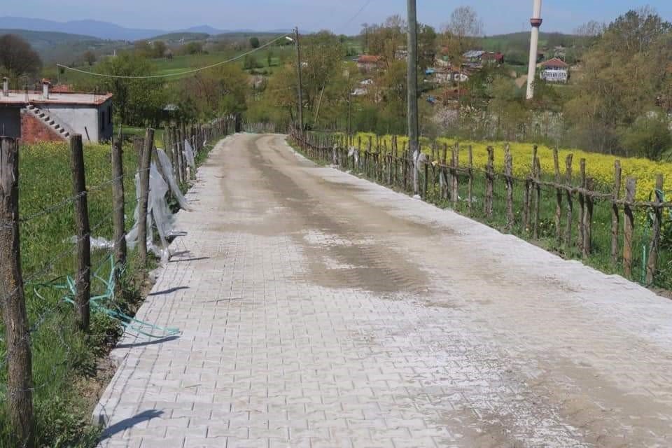 Asarcık’ta yollar yenileniyor