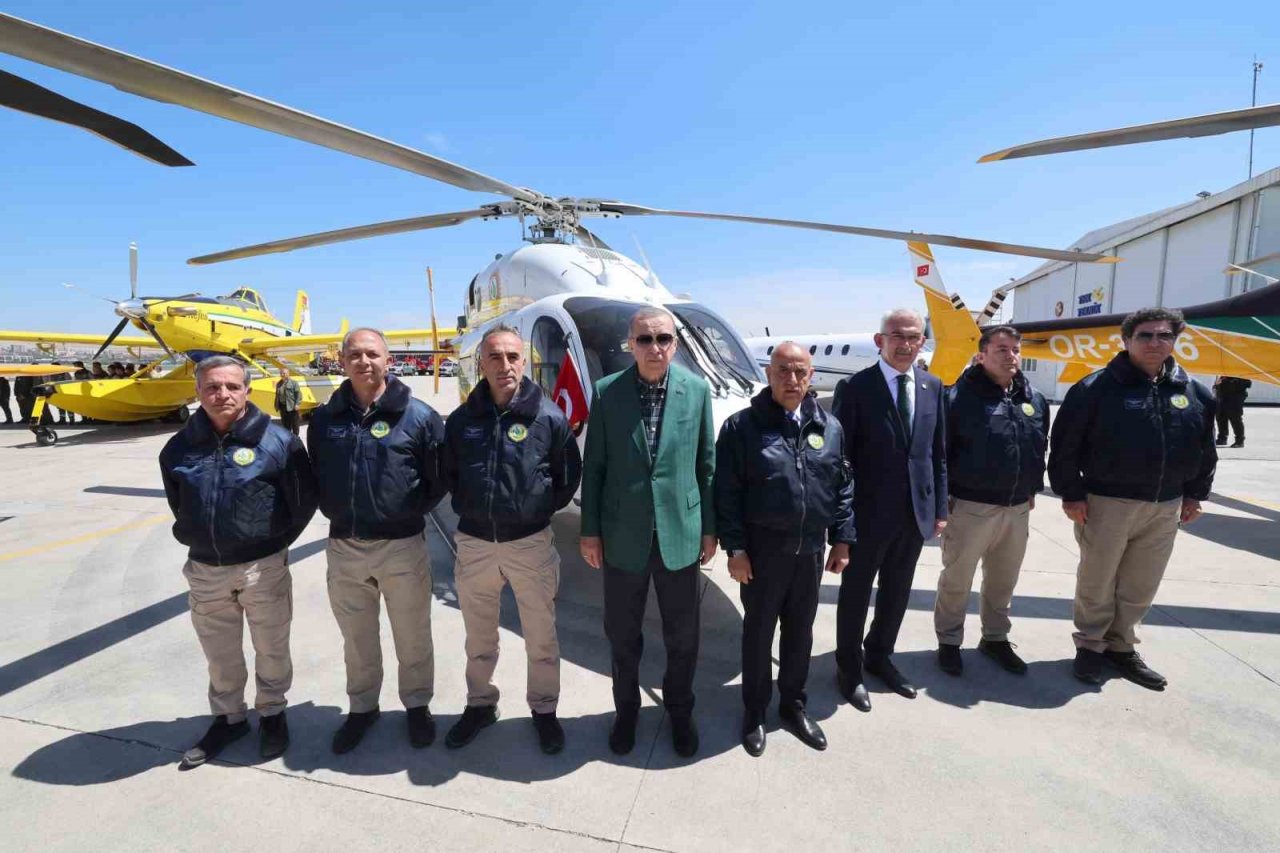 Orman yangınlarına müdahale edecek hava araçları için iki yeni özel havaalanı