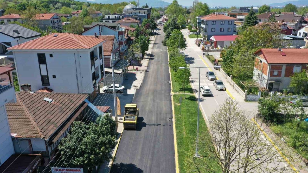 Başiskele’de 50 bin ton sıcak asfalt kullanılacak