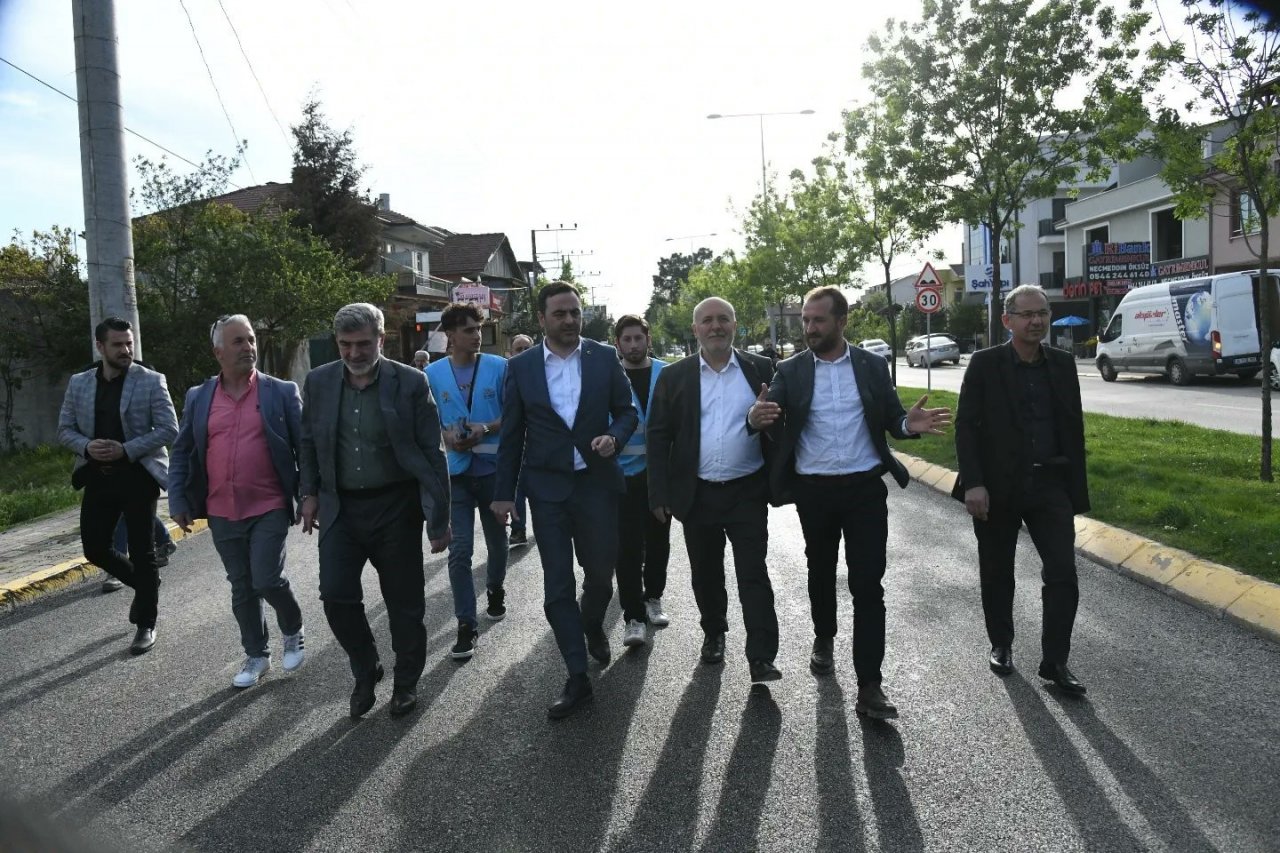 Başiskele’de 50 bin ton sıcak asfalt kullanılacak