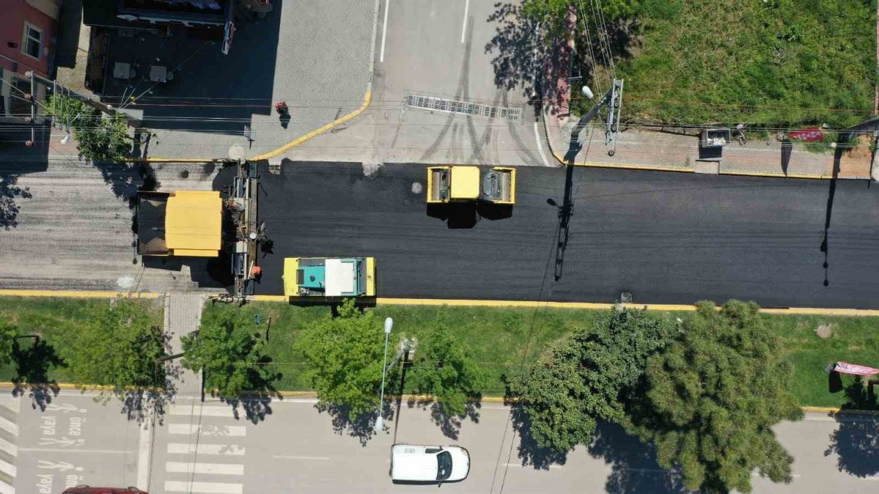 Başiskele’de 50 bin ton sıcak asfalt kullanılacak