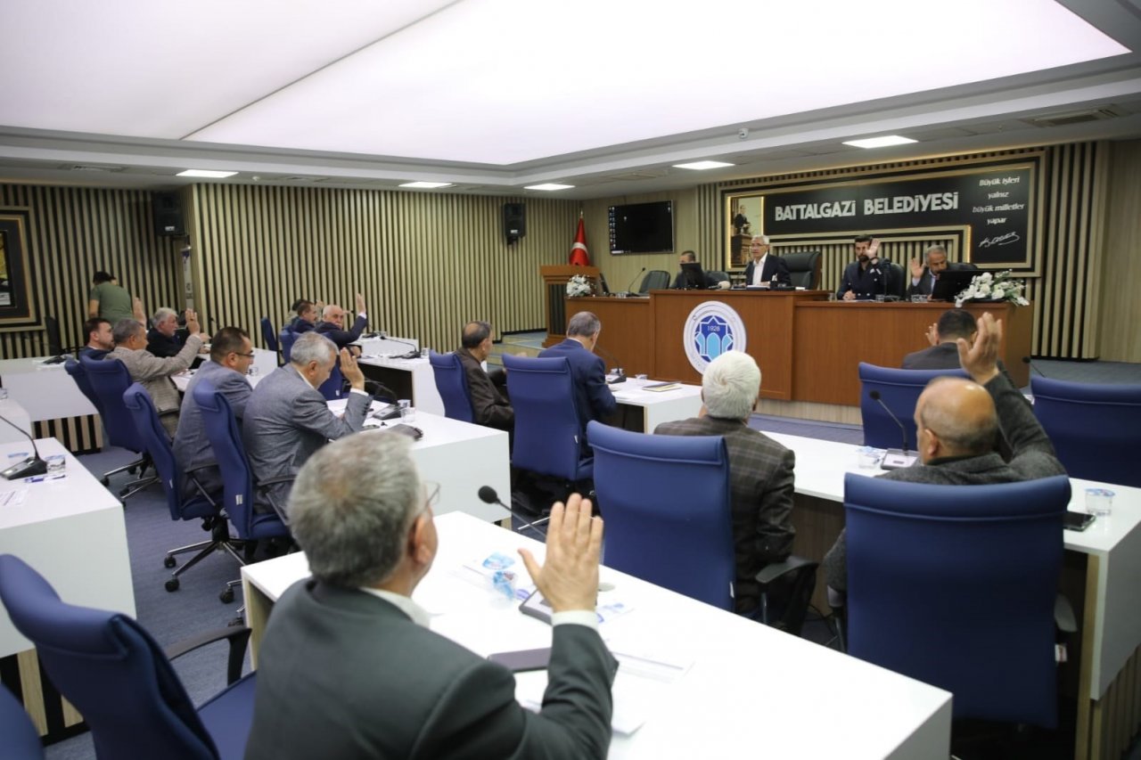 Battalgazi ’de belediye meclis toplantıları tamamlandı