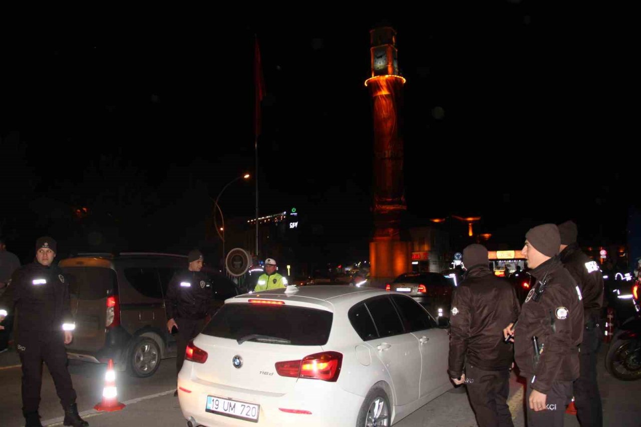 Çorum polisinden “Huzur 19” uygulaması