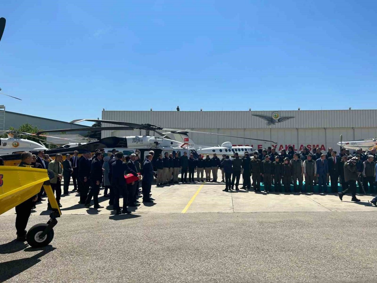 Cumhurbaşkanı Erdoğan yangın söndürmede kullanılacak helikopter ve uçağa isim verdi