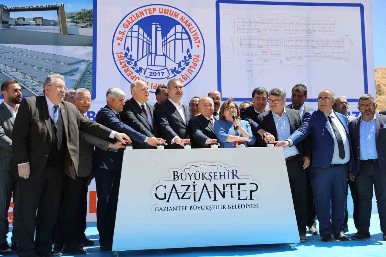 Gaziantep’te modern nakliyatçılar sitesi