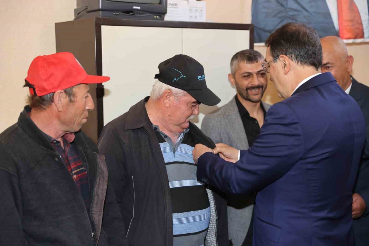 Doğalgaza kavuşan Günyüzü’nde törenle meşale yakıldı