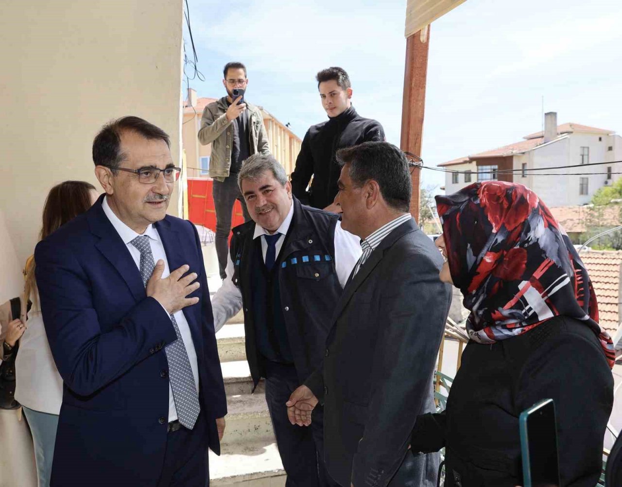 Doğalgaza kavuşan Günyüzü’nde törenle meşale yakıldı