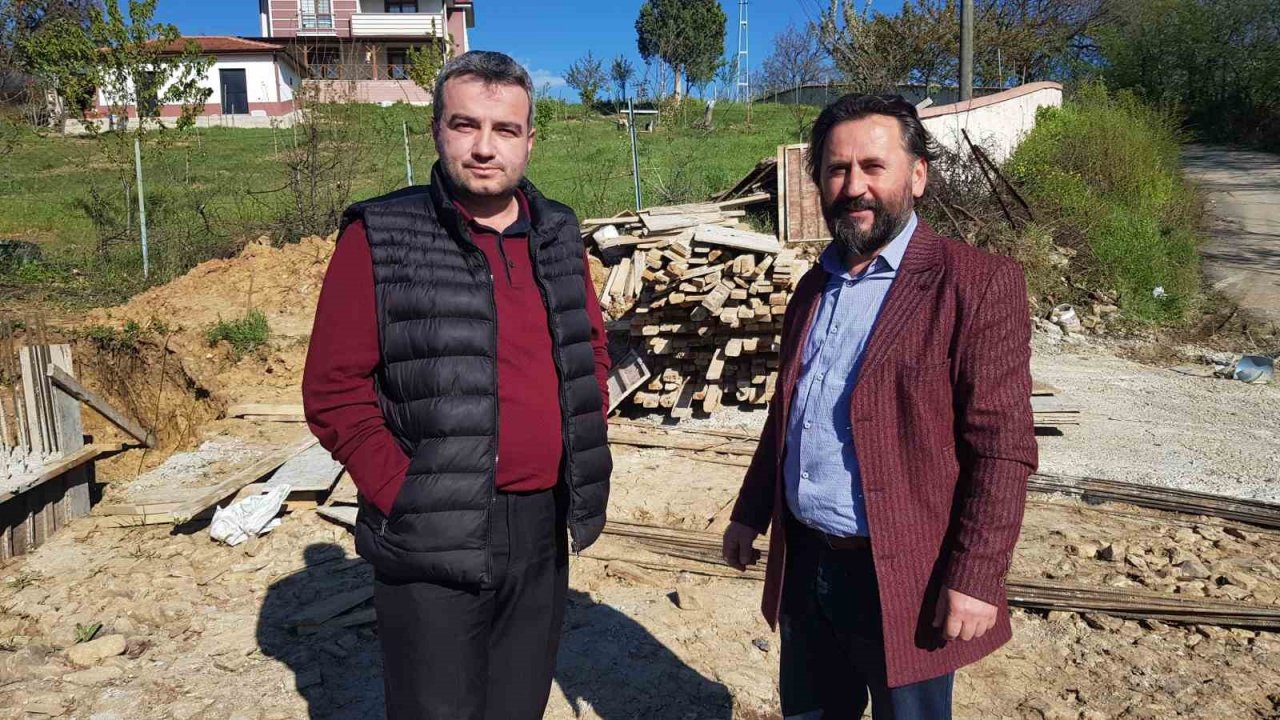 İnşaat hırsızları güvenlik kamerasına yakalandı