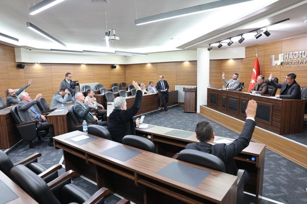 Hacılar Belediyesi Mayıs ayı meclisini yaptı