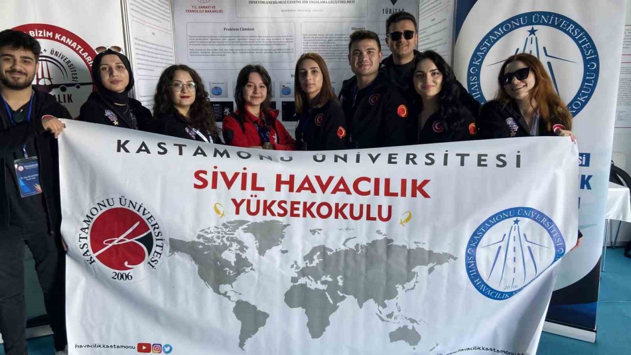 Kastamonu Üniversitesi Sivil Havacılık Yüksekokulu, İstanbul Teknofest’te yer aldı