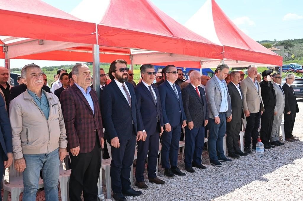 Soma Organize Sanayi Bölgesi’nde ilk fabrikanın temeli atıldı