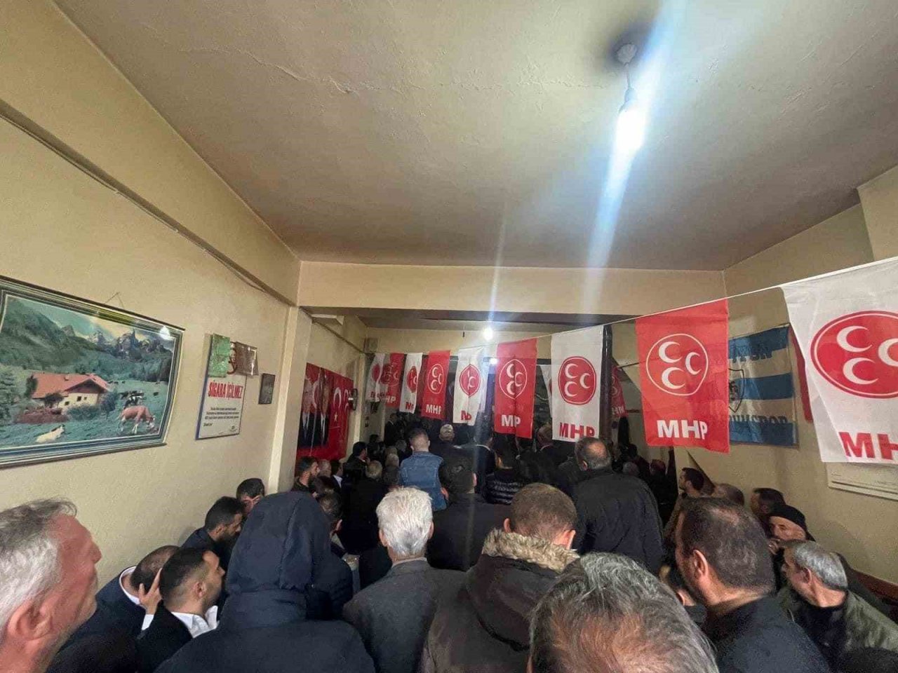 MHP Aşkale Seçim Koordinasyon Merkezi’nde coşkulu açılış
