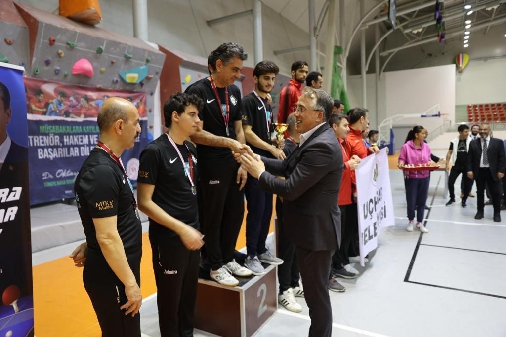 Masa Tenisi Müsabakaları sona erdi