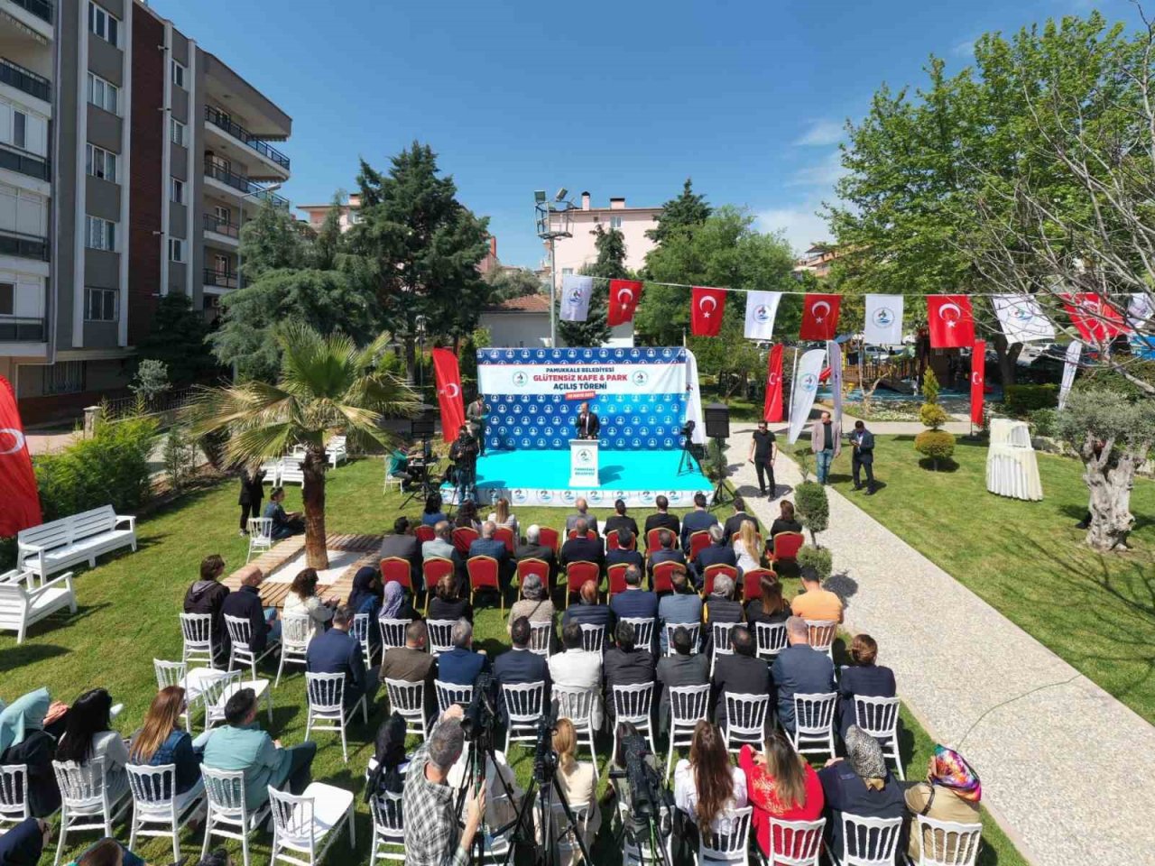 Pamukkale Belediyesi Glütensiz Park ve Kafe hizmete açıldı