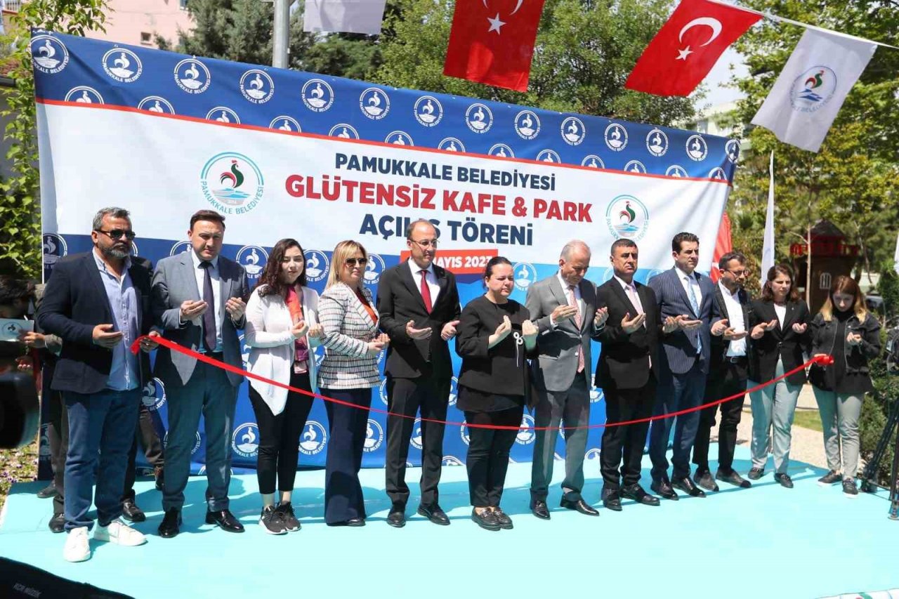 Pamukkale Belediyesi Glütensiz Park ve Kafe hizmete açıldı