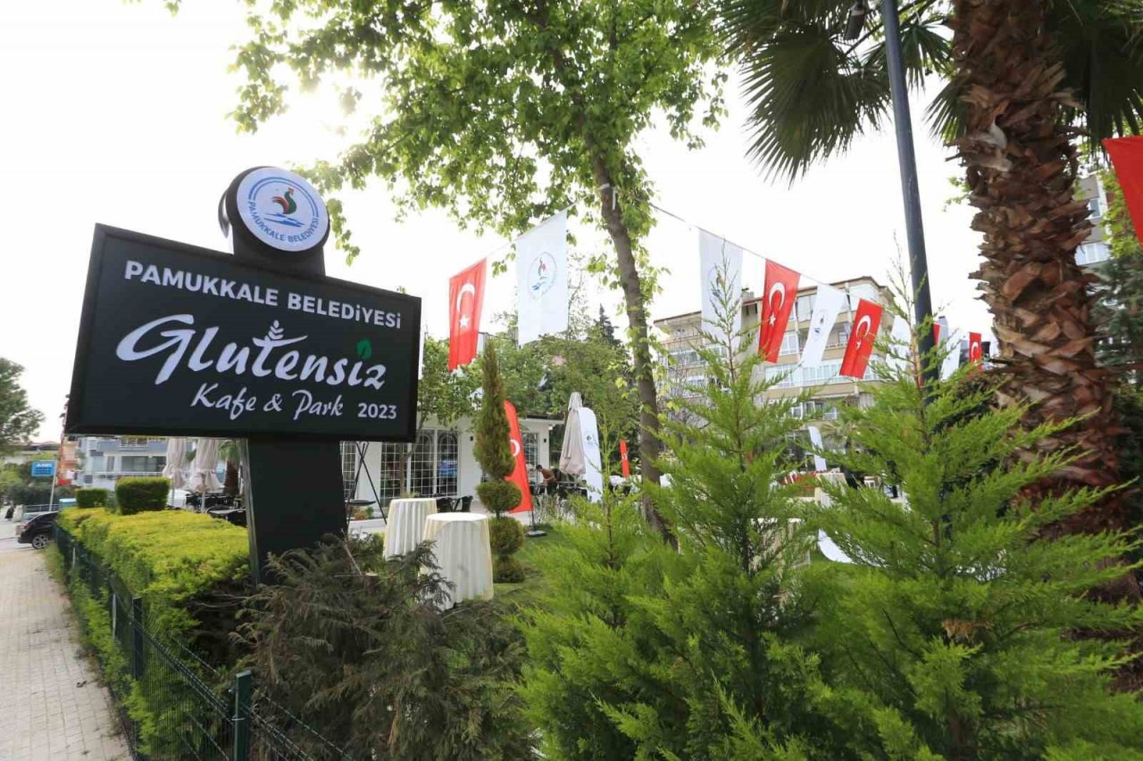 Pamukkale Belediyesi Glütensiz Park ve Kafe hizmete açıldı