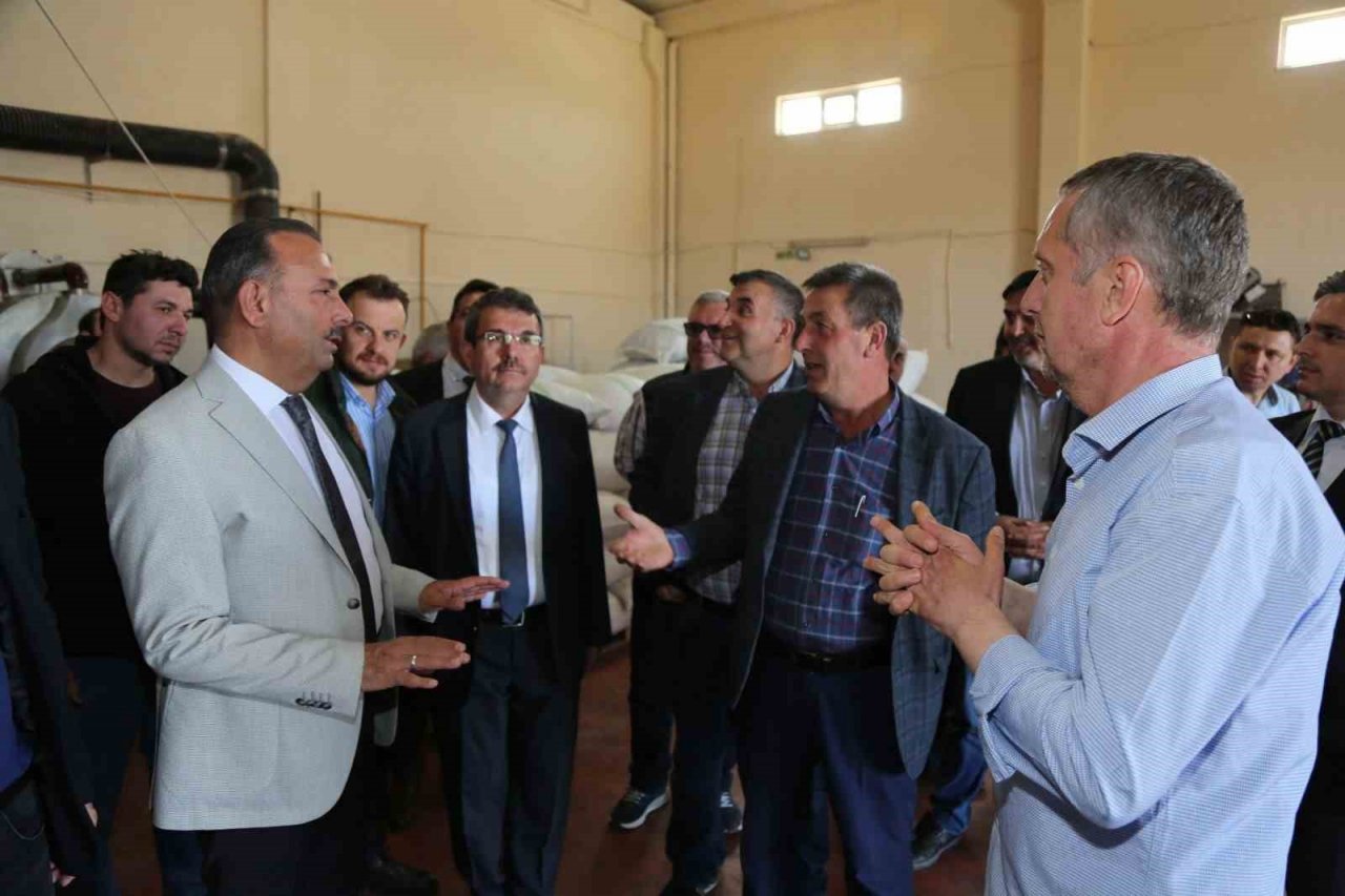 Yenişehir’de ayçiçek işleme tesisi hizmete açıldı