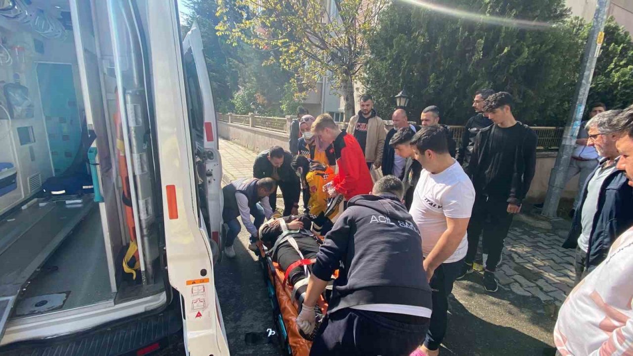 Çorlu’da motosiklet kazası: 1 yaralı