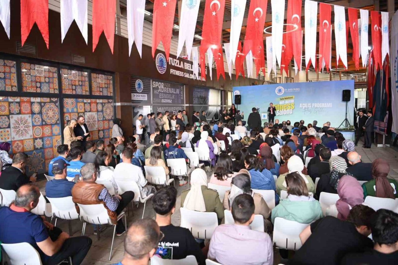 Tuzla Belediyesi, iki fitness salonunu ücretsiz halkın hizmetine açtı