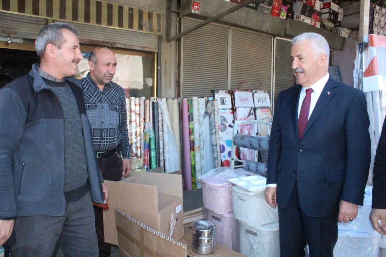 65. Hükümet Ulaştırma Denizcilik ve Haberleşme Bakanı, Arslan Cumhurbaşkanına destek için Iğdır’da