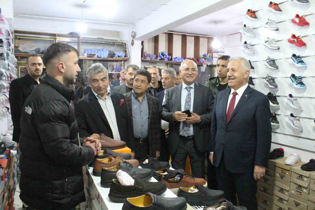 65. Hükümet Ulaştırma Denizcilik ve Haberleşme Bakanı, Arslan Cumhurbaşkanına destek için Iğdır’da