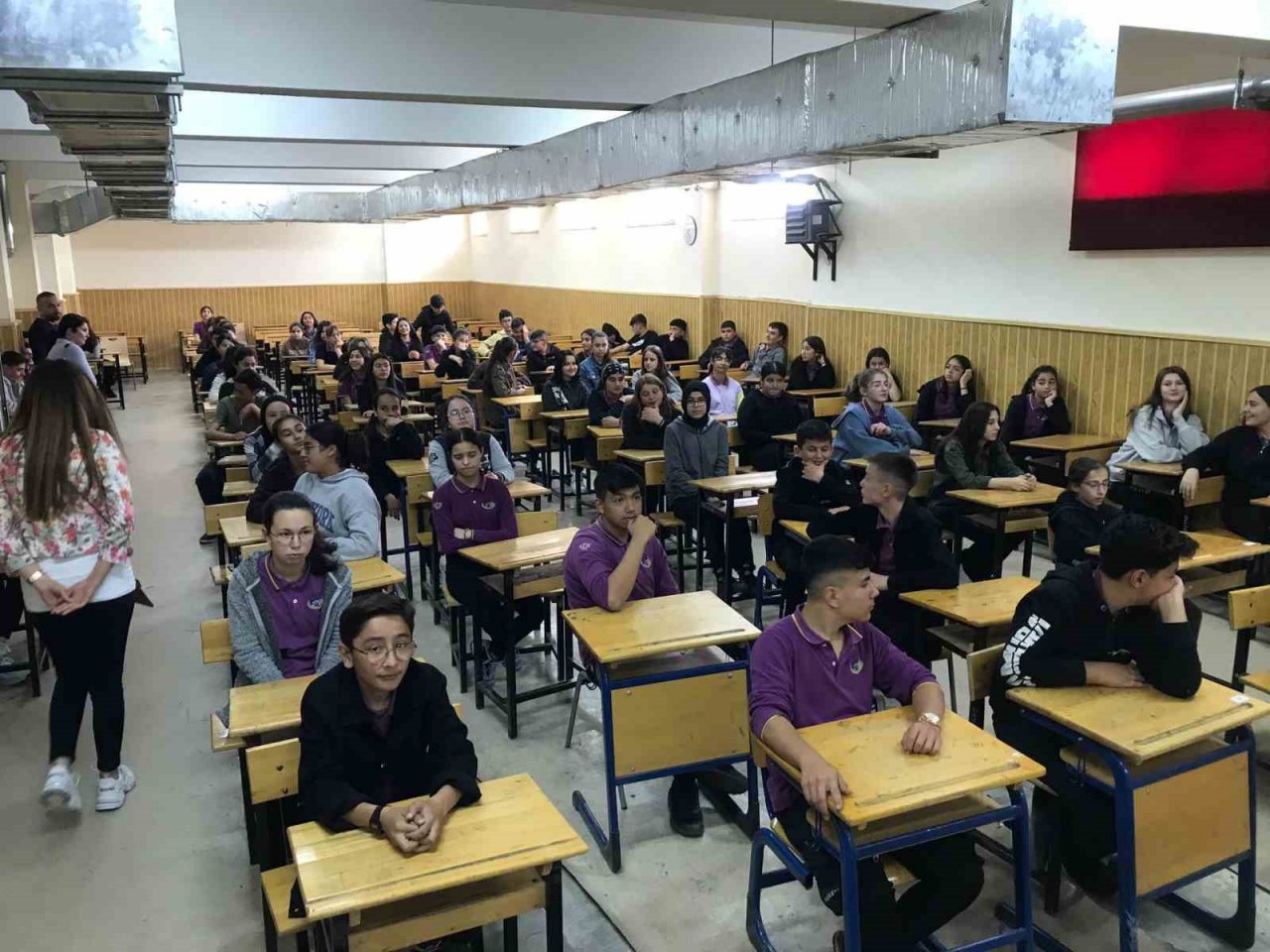 Dinar’da öğrencilere trafik eğitimi verildi