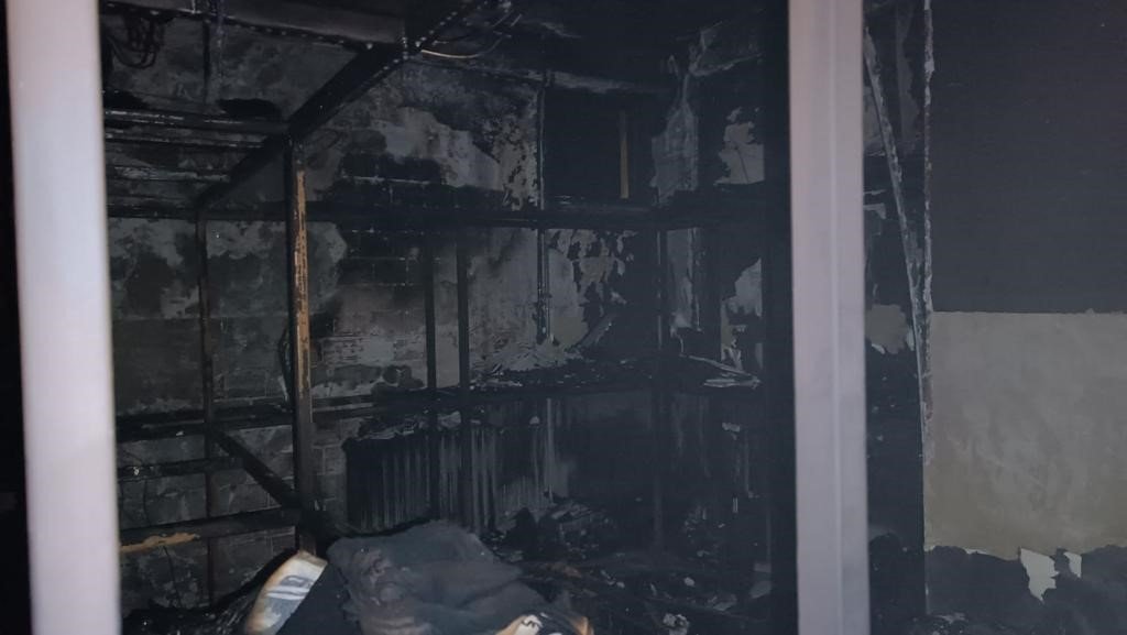 70 öğrencinin kaldığı yurtta yangın çıktı, öğrenciler geceyi okulda geçirdi