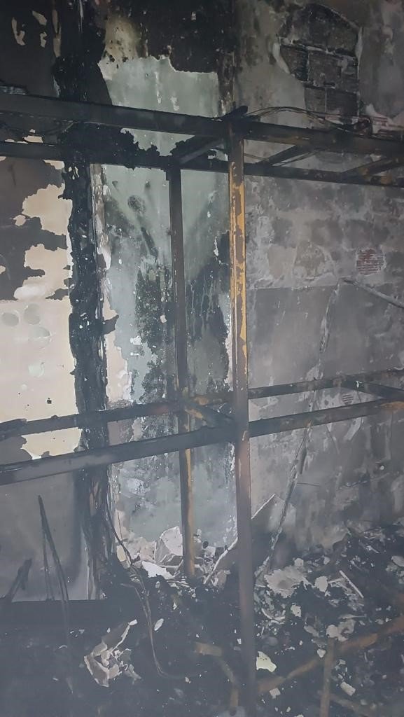 70 öğrencinin kaldığı yurtta yangın çıktı, öğrenciler geceyi okulda geçirdi