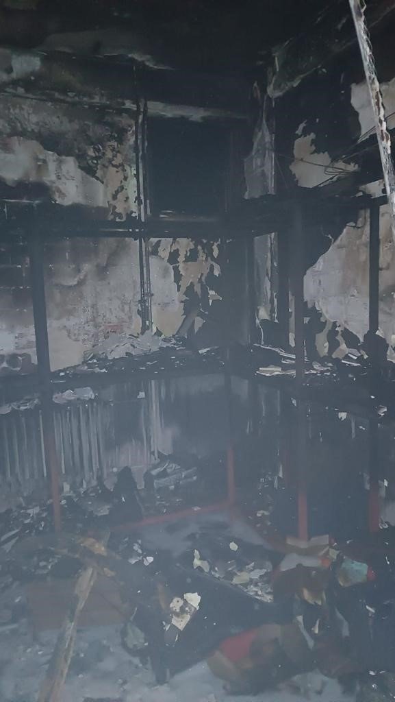 70 öğrencinin kaldığı yurtta yangın çıktı, öğrenciler geceyi okulda geçirdi