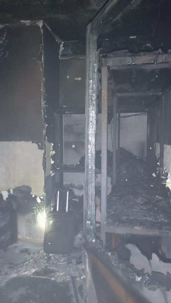 70 öğrencinin kaldığı yurtta yangın çıktı, öğrenciler geceyi okulda geçirdi