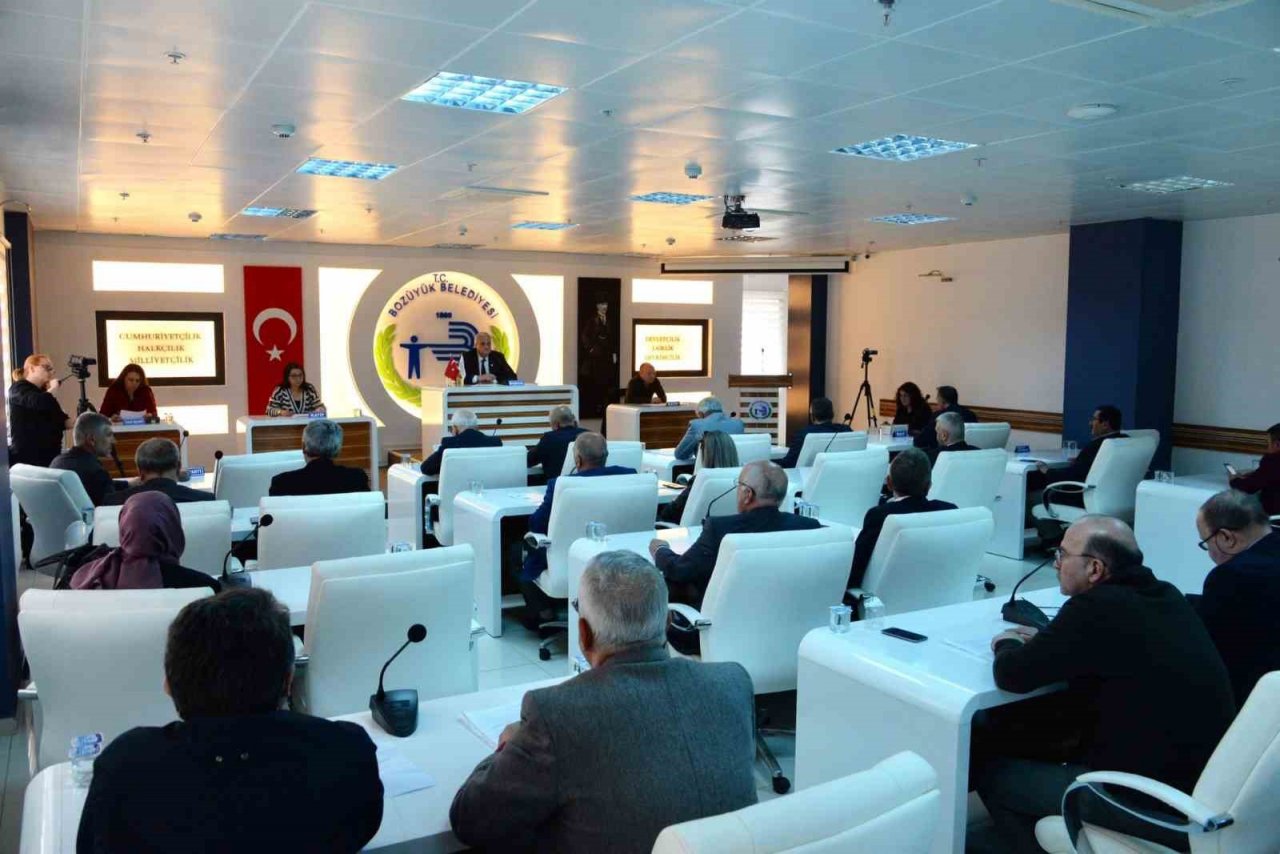 Bozüyük Belediye Meclisi’nin Mayıs ayı toplantısı 1. birleşimi yapıldı