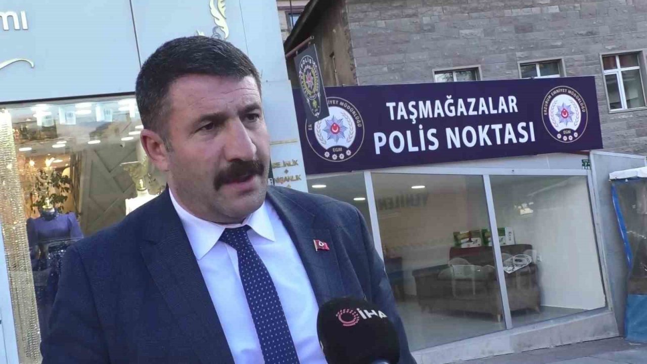 Gürcüler kuyumcuyu patlattı, Taş mağazalarına polis noktası geldi
