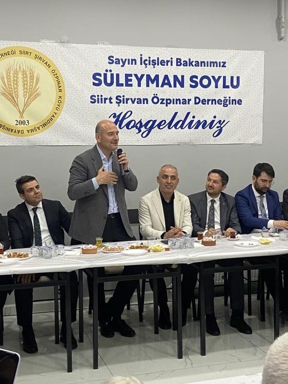 İçişleri Bakanı Soylu: "Bu ülkede Tayyip Erdoğan sadece altyapı yatırımı yapmadı, Tayyip Erdoğan doğu ile batıyı barıştırdı”