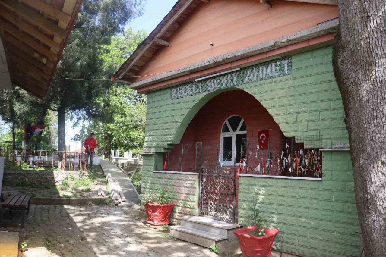 Balören’deki türbenin çevresi güzelleştirildi