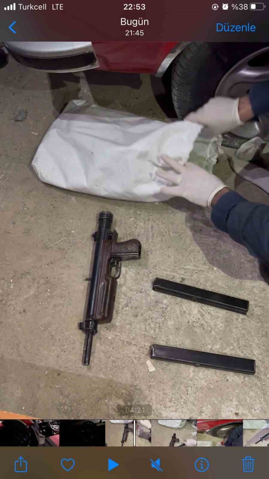 Jandarma operasyonunda otomatik tabanca ele geçirildi: 1 gözaltı