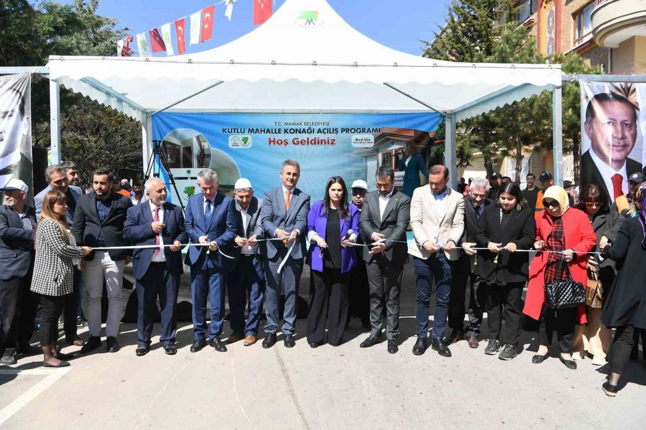 Mamak’ın Meşhur Mahalle Konaklarına bir yenisi eklendi
