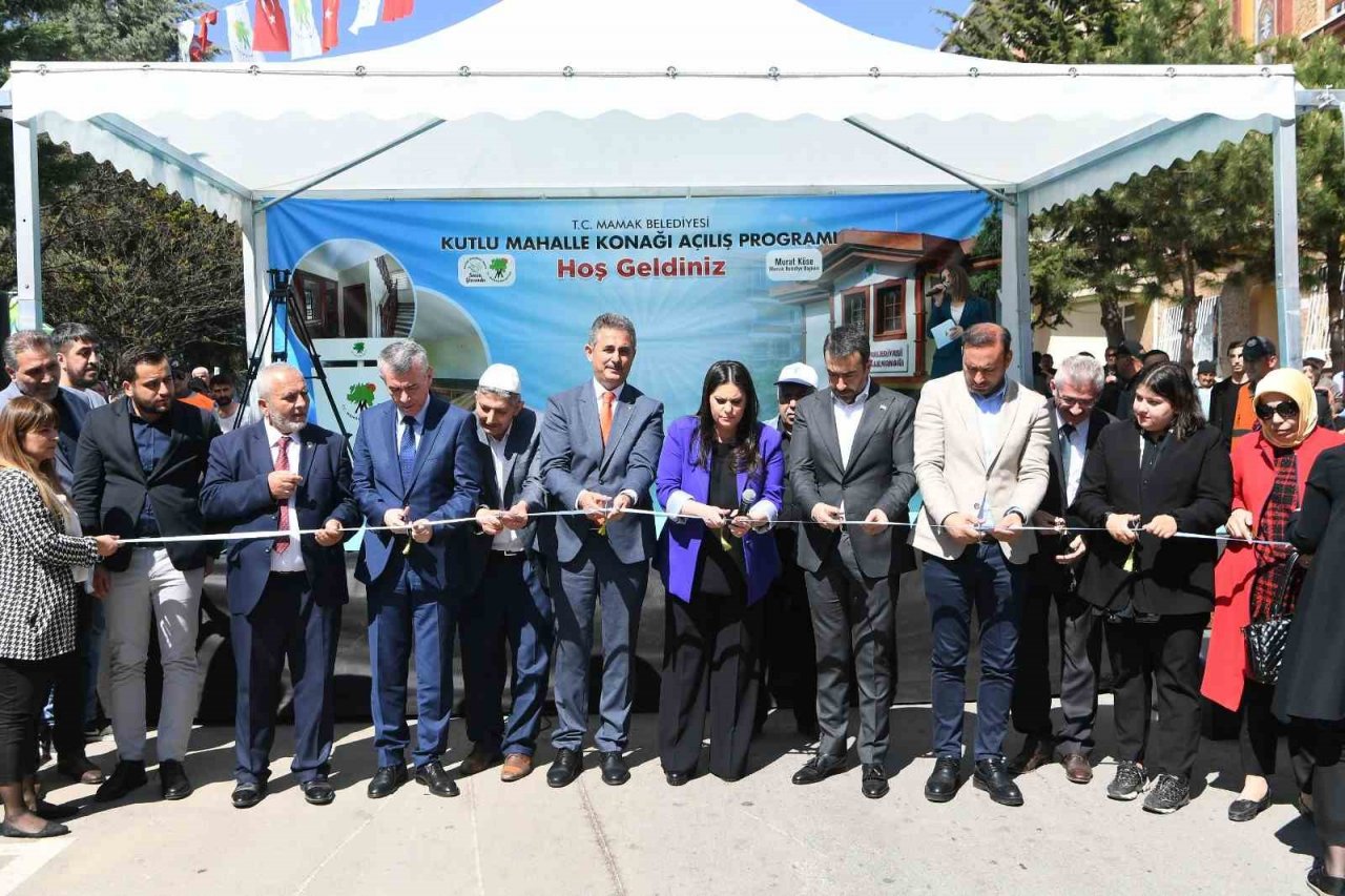 Mamak’ın Meşhur Mahalle Konaklarına bir yenisi eklendi