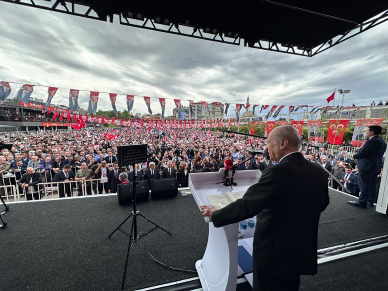 MHP Genel Başkanı Bahçeli: "Askerlerimizi şehit edenler, Kılıçdaroğlu’nun yanındadır"